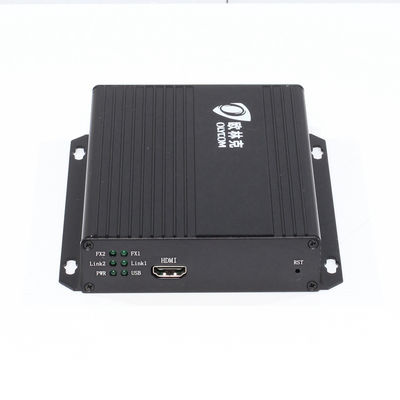 1080P HD DVI Glasfaser-Erweiterung HDMI Erweiterung über Cat5e 120 Meter CE DC12V