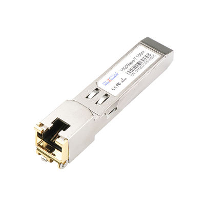 Gigabit-RJ45 SFP-Modul-Transceiver 10/100/1000BASE-T über Cat5 UTP-Kabel