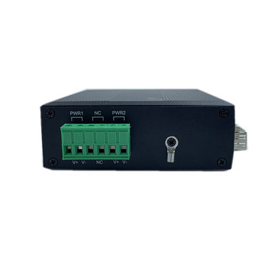 4 Port-Industrielle Netzwerk-Schalter Gigait SFP Glasfaser Ethernet Unmanaged Din Rail