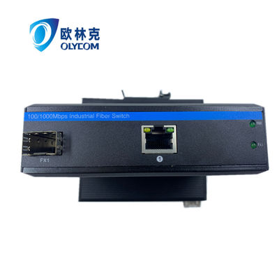 Robuste Medienwandler Poe 15,4 W 30 W 10/100 m Schnelle Ethernet Unmanaged Ce Din Rail