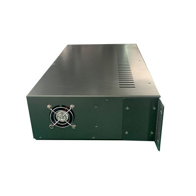14 Spielautomaten für Medienumwandler Rack Chassis 19 Zoll 2U Dual AC220V für Glasfaser-Medienumwandler