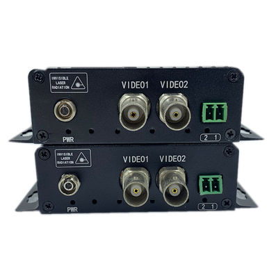 1080P BNC Video-Optische Faser-Konverter mit RS485 Daten FC auf Multimode Faser DC12V CE