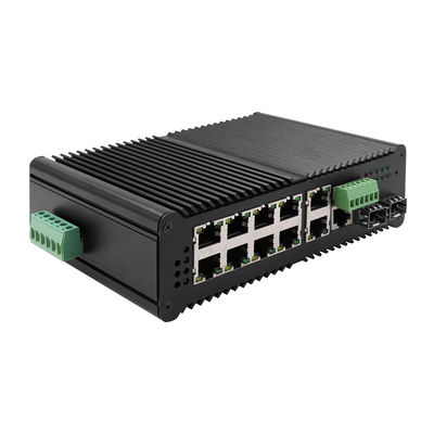 Industrieller gehandhabter Poe Portschalter Gigabit Ethernets 40Gbps 8 bis zu 90W