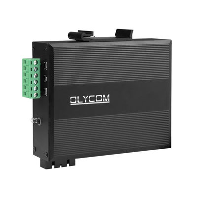 40 km Gigabit Ethernet Medienwandler SC Faser Einzelmodus Unmanaged Robust Case CE FCC