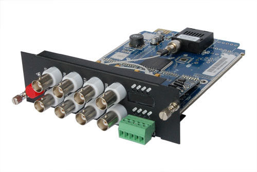 Video-Medien-Konverter Chassis 3U Rack für Video-optischen Konverter Dual-Power-Eingabe