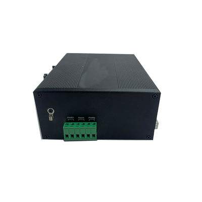 40 Gbps Industrie-Unmanaged POE-Schalter 10/100Base SFP-Fiber-Ports Schalter PoE-Industrie