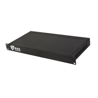 HD 1080P AHD CVI TVI Glasfaser-Video-Digitaloptischer Wandler 16 Port AC 220V Eingang