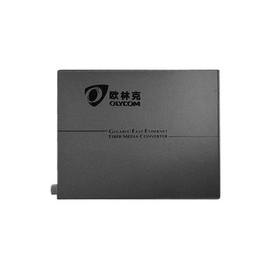 850nm Glasfaser-PoE-Medienkonverter Gigabit-Netzwerk Unmanaged Multimode SFP Cage