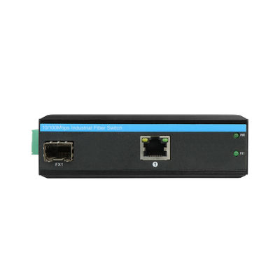 Industrieller Ethernet-Medien-Konverter mit PoE 15.4W 30W