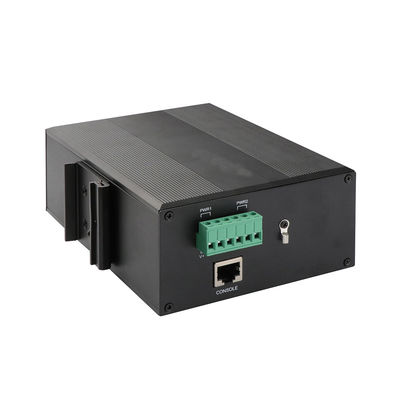 Industrieller gehandhabter Ethernet-Schalter DC9V