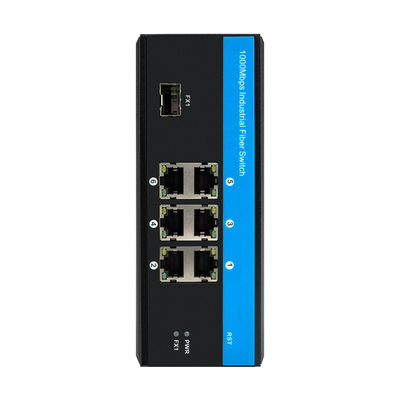 6 Port-40 Gigabit Ethernet Schalter, Ethernet-Schienen-Schalter 9-36VDC