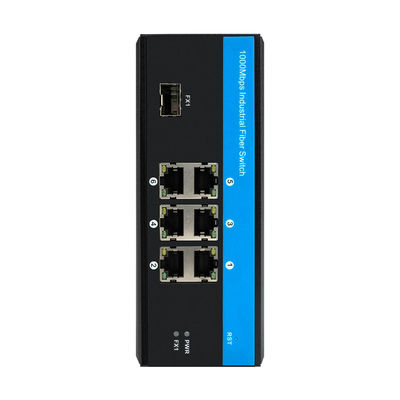 6 Port 40 Gigabit Ethernet Switch Ethernet Rail Switch 9-36VDC Industriefaserschalter