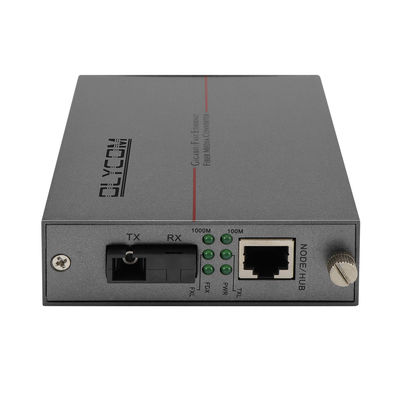 Ein-Modus-Fiber-Media-Konverter 1.25G Ethernet WDM Optical Unmanaged 30W PoE