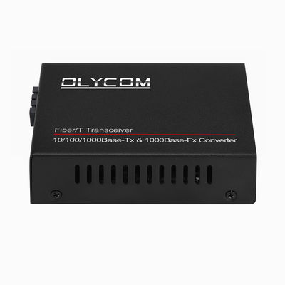 Multimode-Medienwandler Gigabit 850nm SFP Ethernet Unmanaged 2KM CE FCC-konform