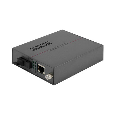 Fast Ethernet Medienwandler 10/100M Einzelmodus WDM-Faser unverwaltet 20KM