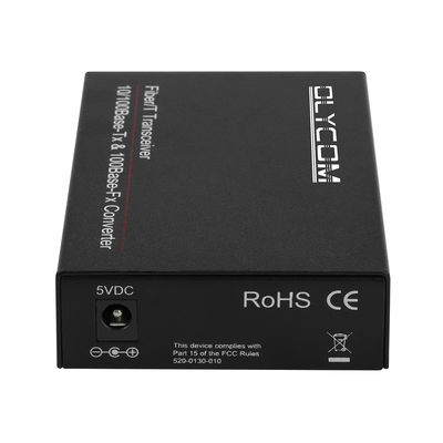 2 Anschlüsse Gigabit-Ethernet-Medienwandler Unmanaged Duplex Single-Mode Multimode SC-Anschluss