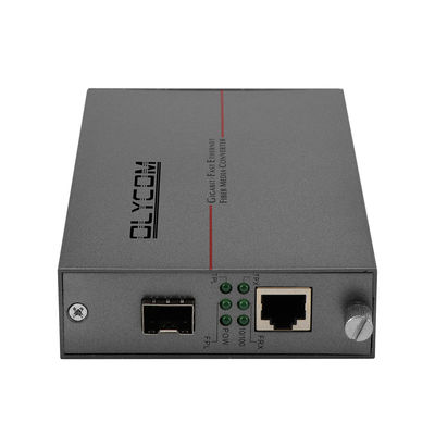 SFP-Glasfaser-Medienkonverter, 10/100 Mbit/s, LFPT-Optik-Ethernet, Rack-montierbar, nicht verwaltet, DC5 V
