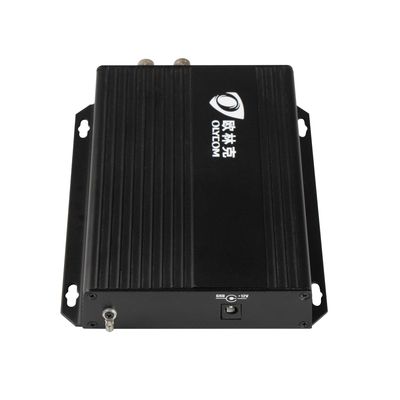 3G-SDI Glasfaser-Extender mit RS485-Daten-Local-Loopout, 1 SDI In, 2 SDI Out, CE