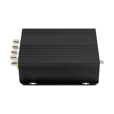 8 Port CCTV Video Audio Ethernet Trockenkontakt Fasermedienwandler Bidi D5V2A