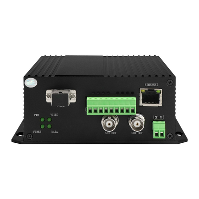 HD 3G SDI Video Digital Optical Converter mit Bidi RS485 10/100M Ethernet 20 km DC5V