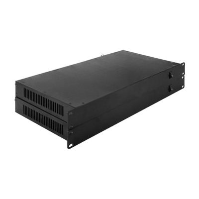 3G SDI Video Ethernet Datenfaserkonverter Bidi RS232 Kontaktschließung Optischer Extender 1U Rack